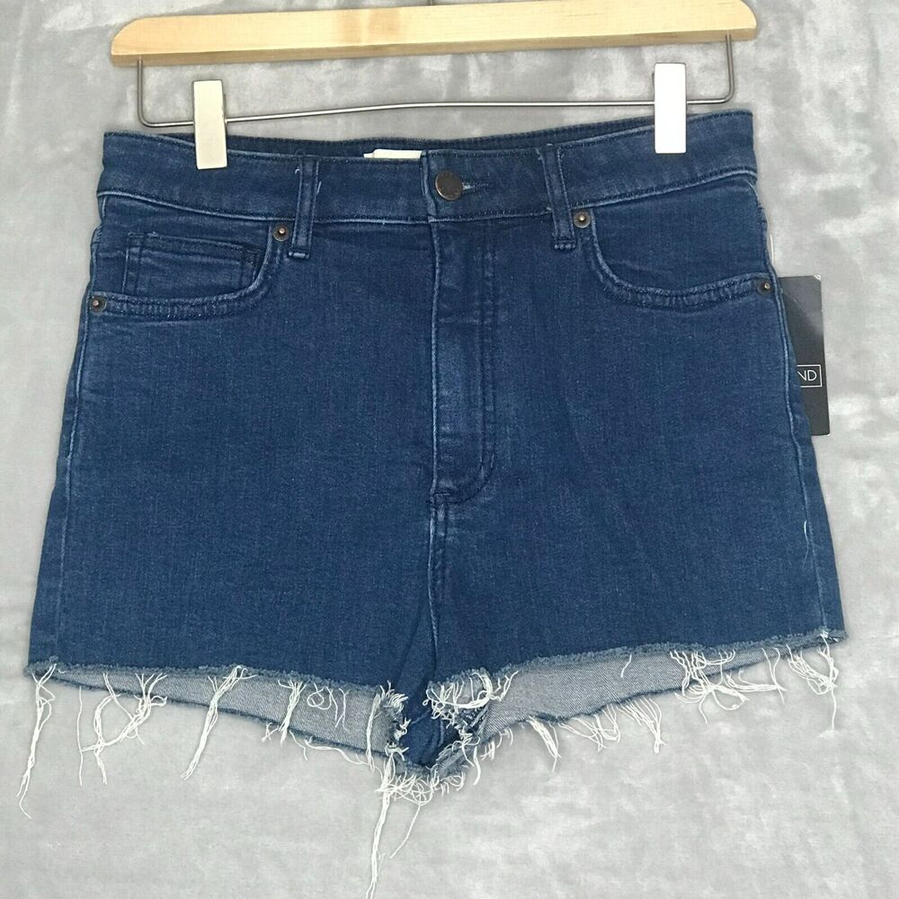 We The Free Free People High Tight Shorts Womens 29 Denim Cut Off NEW Festival